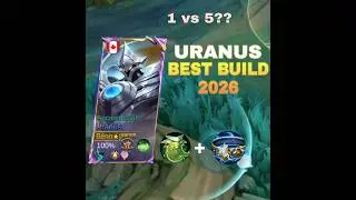 UNSTOPPABLE URANUS! 😱 1vs5 Carry is Actually Broken! #MLBB #Shorts #Uranus #1v5 #Gaming #Viral