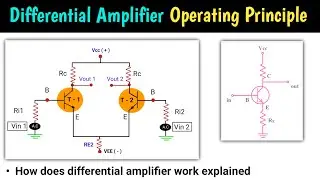 differential amplifier | differential amplifier op amp | differential operational amplifier | L-6