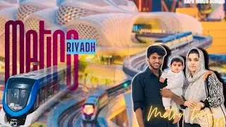 A DAY ON RIYADH METRO | CITY TRAVEL VLOG #riyadhmetro #metro #riyadh #riyadhseason 
