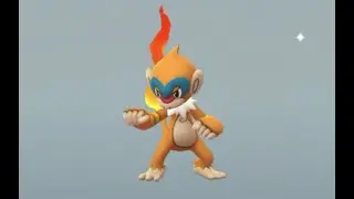 Pok&eacute;mon GO Chimchar - Monferno Evolution