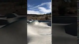 Riding around at the new Frisco Skatepark