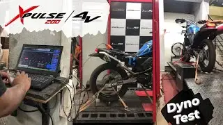 First Hero Xpulse 200 4V on Dyno Test | PowerTRONIC ECU | Xpulse 200 4V Race Ready | Sameerfication