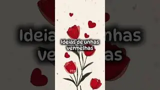 Ideias de unhas vermelhas! #ideiasdeunhas #vermelho #n&atilde;oflopa