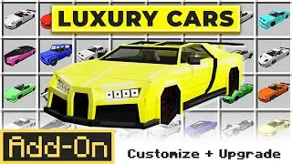 Luxury Cars Add-On | Minecraft Marketplace | Showcase