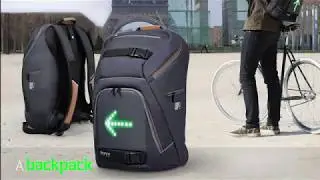 GO LED Backpack : Demo video
