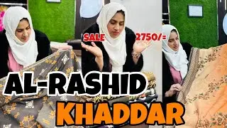 AL-RASHID KHADDAR 3 PIECE SUIT SALE 2750 