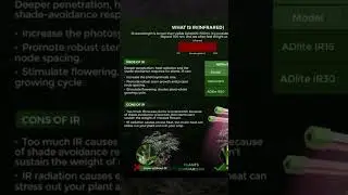 UV, IR and Far Red Info.  Thanks to Mars Hydro