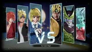 Jump Force's Fight 48 (Kurapika, Boruto & Kenshin vs Dio, Cell & Galena)