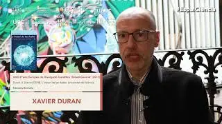 Xavier Duran - I Premi Europeu de Divulgaci&oacute; Cient&iacute;fica 