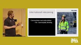 Jonas Lindgren, avdelningschef p&aring; Bolidens Talent Acquisition Team, p&aring; morgonm&ouml;tet den 6 maj