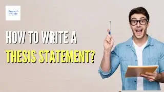 Как написать тезисное заявление
