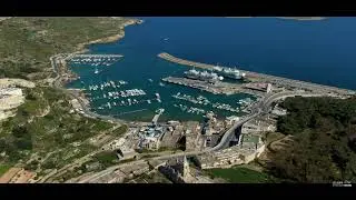 FORT Chambray & Mgarr harbour . Gozo