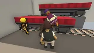 Human Fall Flat Vierer-Runde (mit GrimRubbish, DrunkenBeaver, Dadawn86)