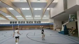 Doubles Game 1, Brian/Eric vs Andrey/Serge