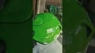 Helm Arai repaint Grab