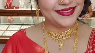 Glow & Gold is live Dubai gold viral choker, necklace,Ranihar available 6001106280