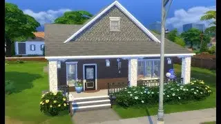 Craftsman Bungalow | SpringSims Build Challenge | The Sims 4