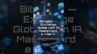 BitradeX &mdash; A Exchange Global com Cart&atilde;o Mastercard, Visa e IA Integrada 🌍💳