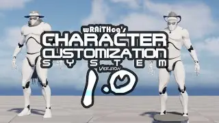 wRAiTH_cg's Character Customization System | | Showcase V1 | FAB | Free | UI Widget & Control |