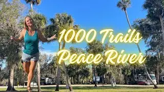 🏕️ 1000 Trails Peace River Campground Tour & Honest Review | RV Camping Paradise? #rvlife #review