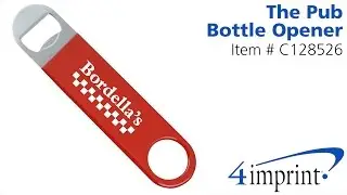 The Pub Bottle Opener - Promotional Bottle Opener at 4imprint