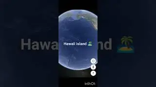 Hawaii Island 🏝️,USA #hawaii #usa #location #earthmap  #beautiful #earth 🌍