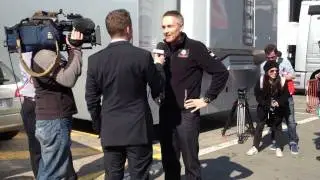 Martin Whitmarsh - Paddock in Barcelona 24th Feb 2012