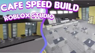 Cafe Speed Build | Roblox Studio