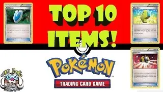 Top 10 Items in the Pok&eacute;mon Trading Card Game (TCG)