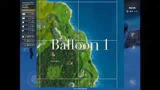 FORTNITE Challenge POP 10 Golden Balloons (Season 7 Week 9)