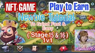 Castle Defense Pocket Arena | Newbie StrategyTutorial Zero Castle Level #nftgame #playtoearn