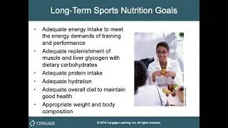 Nutrition for Exercise & Sport, Chapter 1