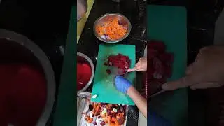 Saljam Beetroot Cutting Masterpiece shorts| Best Technique Ever for Salad Prep Lovers#salad#homemade