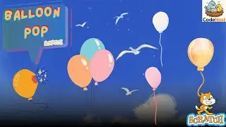 &ldquo;Scratch Balloon Pop Game 🎈 | Easy Game Project for Beginners&rdquo;