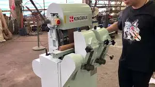 Round rod sander