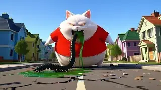 😾✨AI Cat Story: The Kitten Was Attacked by Insects While Sleeping #catstory#aicat#catshorts