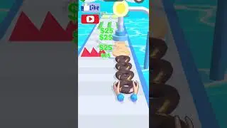 Donut Stack: Level 5 #shorts #trending #games #habibshorts