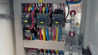 Star Delta Motor Control Panel