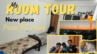 Room tour..🛌 आम्ही आलोय पुणे ला इंटनशिफ्ट साठी..!! pune PG room..!!