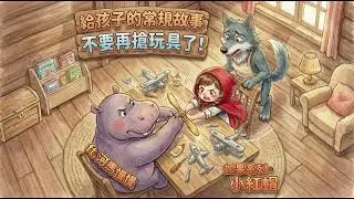 【如果系列。小紅帽 EP10】小紅帽搶玩具了？河馬慢慢的心碎時刻｜教孩子「眼看、嘴問、耐心等」｜幫助孩子養成收拾好習慣