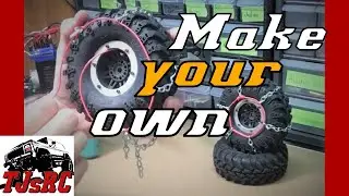 How-to: RC tire Snow Chains