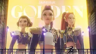 Golden - Huntrix Lyrics Video #kpop #golden #huntrix #music #song #singer #korea #sing #lyrics