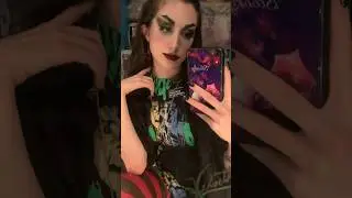 Gothmas Outfit for Christmas #gothicbeauty #gothic #goth #gothbeauty #mua #christmasfashion #ootd