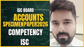 ISC ACCOUNTS CLASS 12 SPECIMEN PAPER 2026