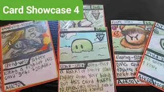 Card Showcase 4: A Slime of a time (Charge-Cardz tcg)