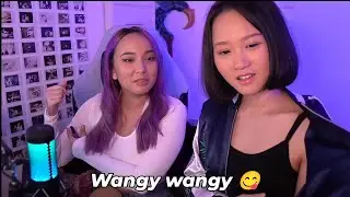 Wangy Wangy 😋 streamer SUS 🤨 aeterna ft Tante giska