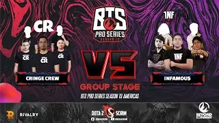 Infamous vs Cringe Crew - BTS Pro Series Season 13: Americas - Group Stage - BO2