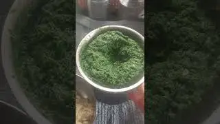 ফুলকপির পাতা বাটা 😋