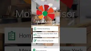 MoveAdvisor app to move long distance with a tap #movingcompany #movers