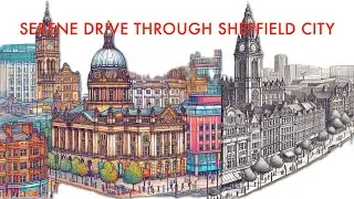 A Serene Drive Through Sheffield City